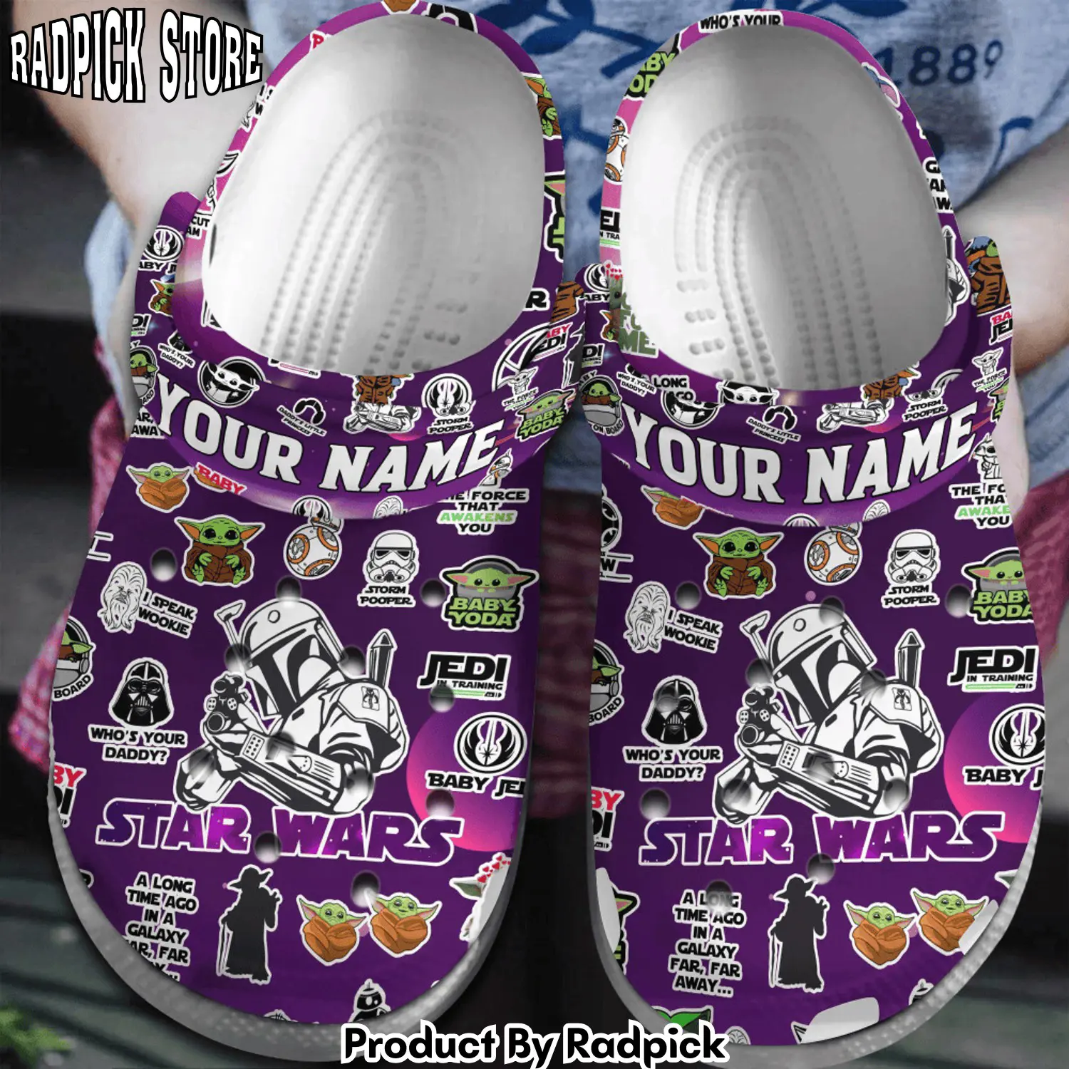 Radpick star wars movie clogs shoes comfortable for men women cmk rp6521223